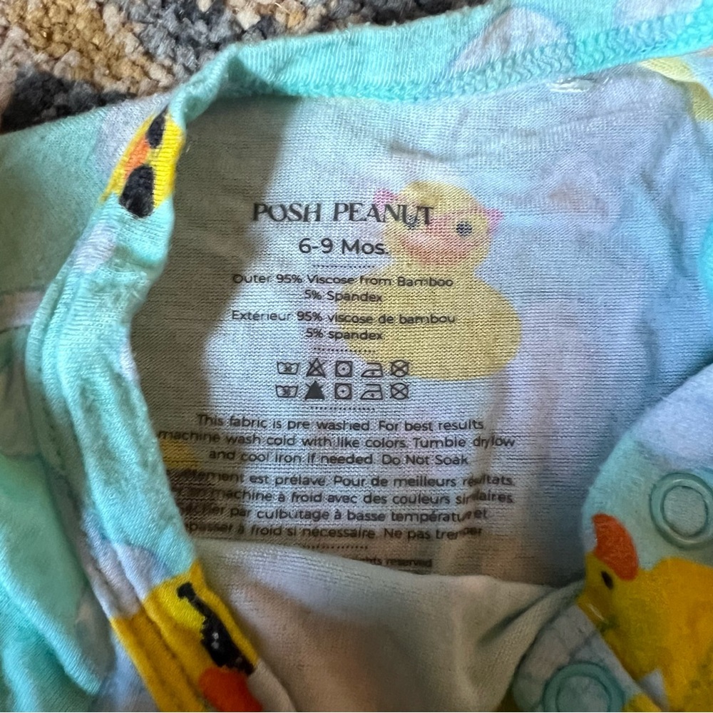 Posh peanut rubber duck one piece
